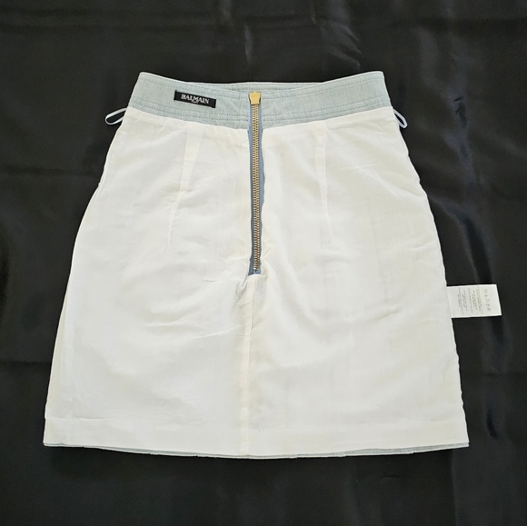 Balmain Women's Denim Skirt - Picture 13 of 16